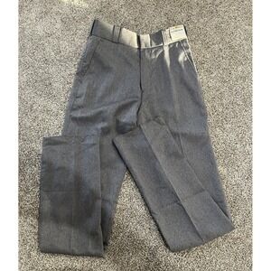 Law Pro Quartermaster 28x38 Fine Line Uniform Trouser Gray Men's Hemmed